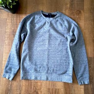 Hugo Boss Heathered Navy Crewneck Sweatshirt